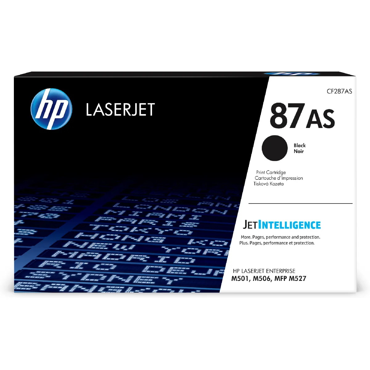 HP 87AS Toner LaserJet authentique
