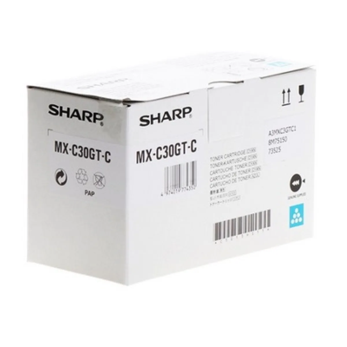 Sharp MXC30GTC Toner Cyan