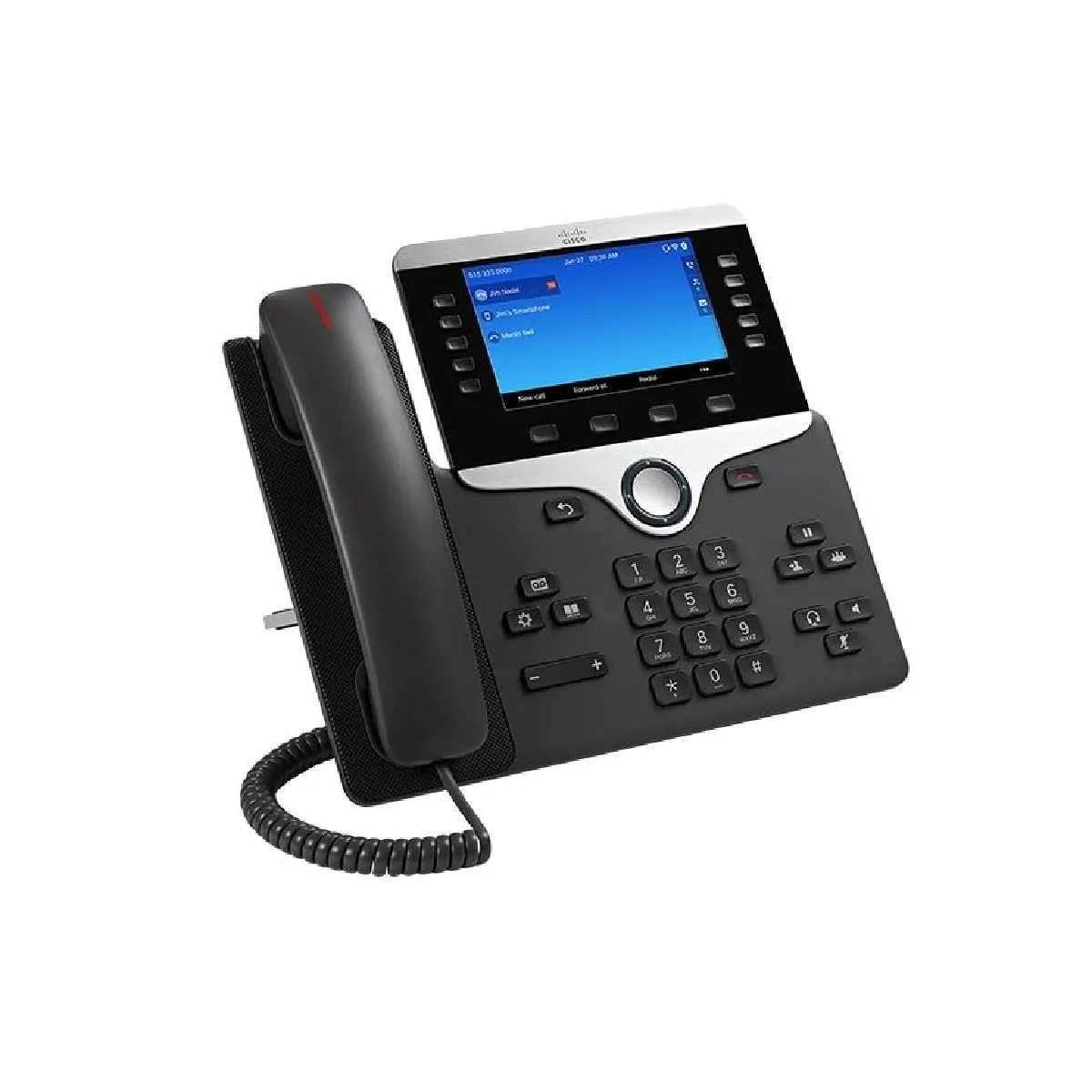 Cisco IP Phone 8861 Téléphone VoIP IEEE 802. /bgnac Wi Fi SIP RTP SDP 5 lignes - vue 2