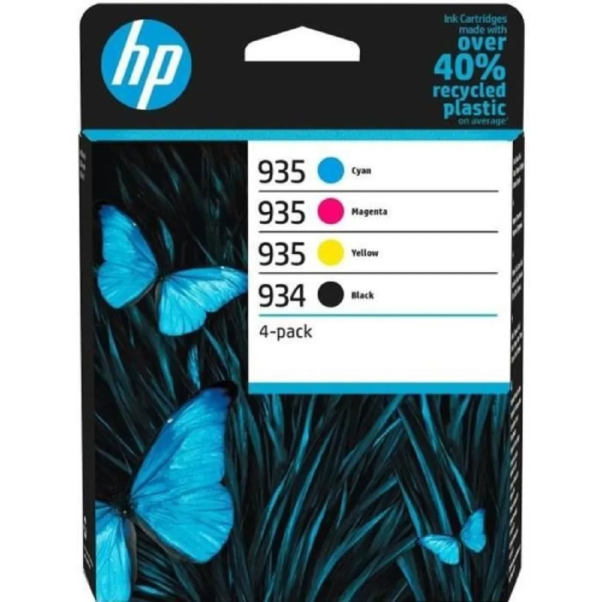Hp Pack 4 Cartouches Encre 934/935
