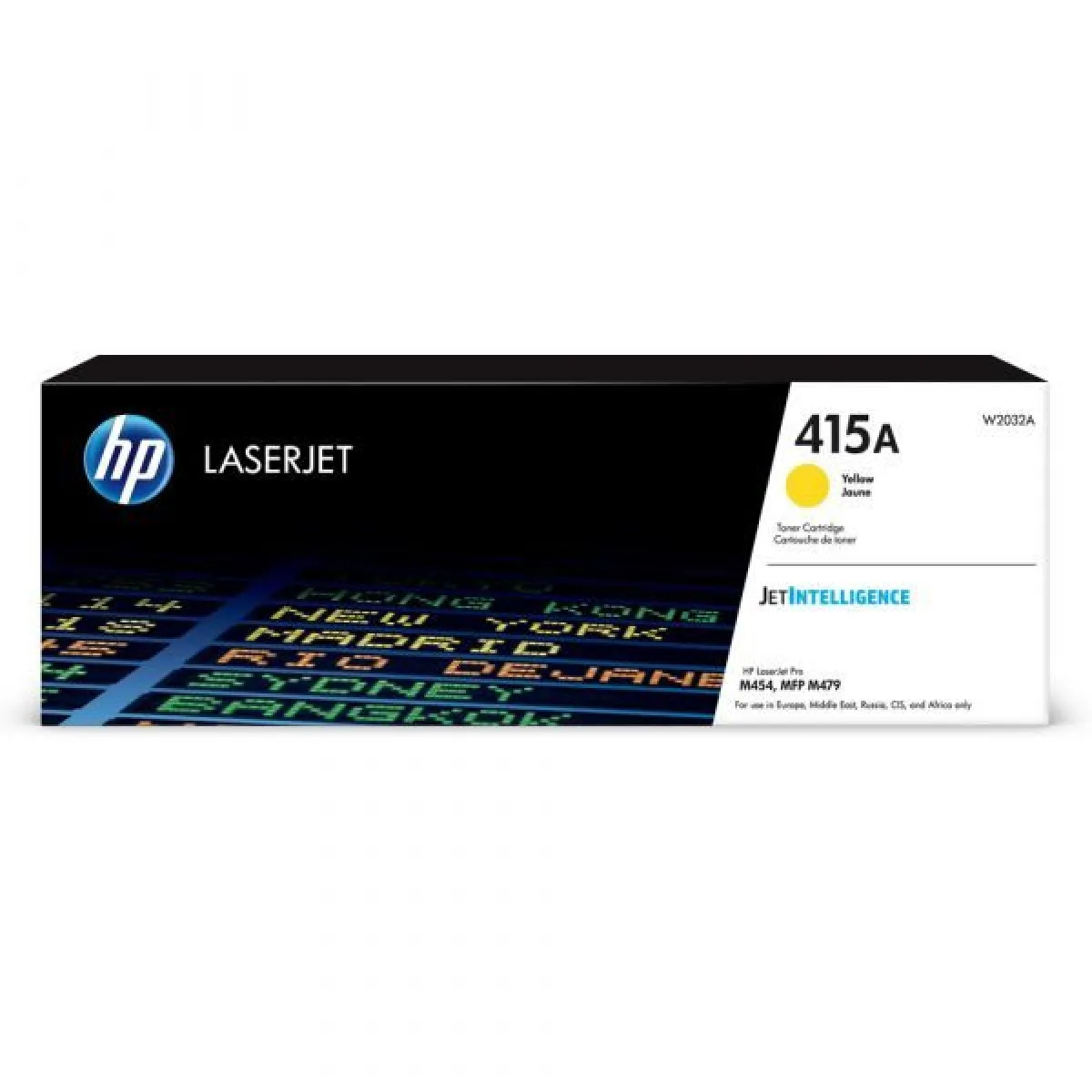 HP Cartouche de toner jaune 415A