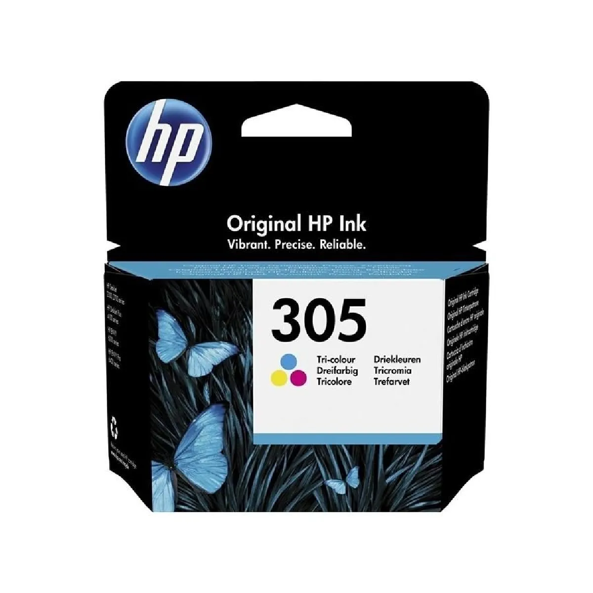 Cartouche D'encre Hp 305 3 Couleurs Authentique Hp La Cartouche D'encre
