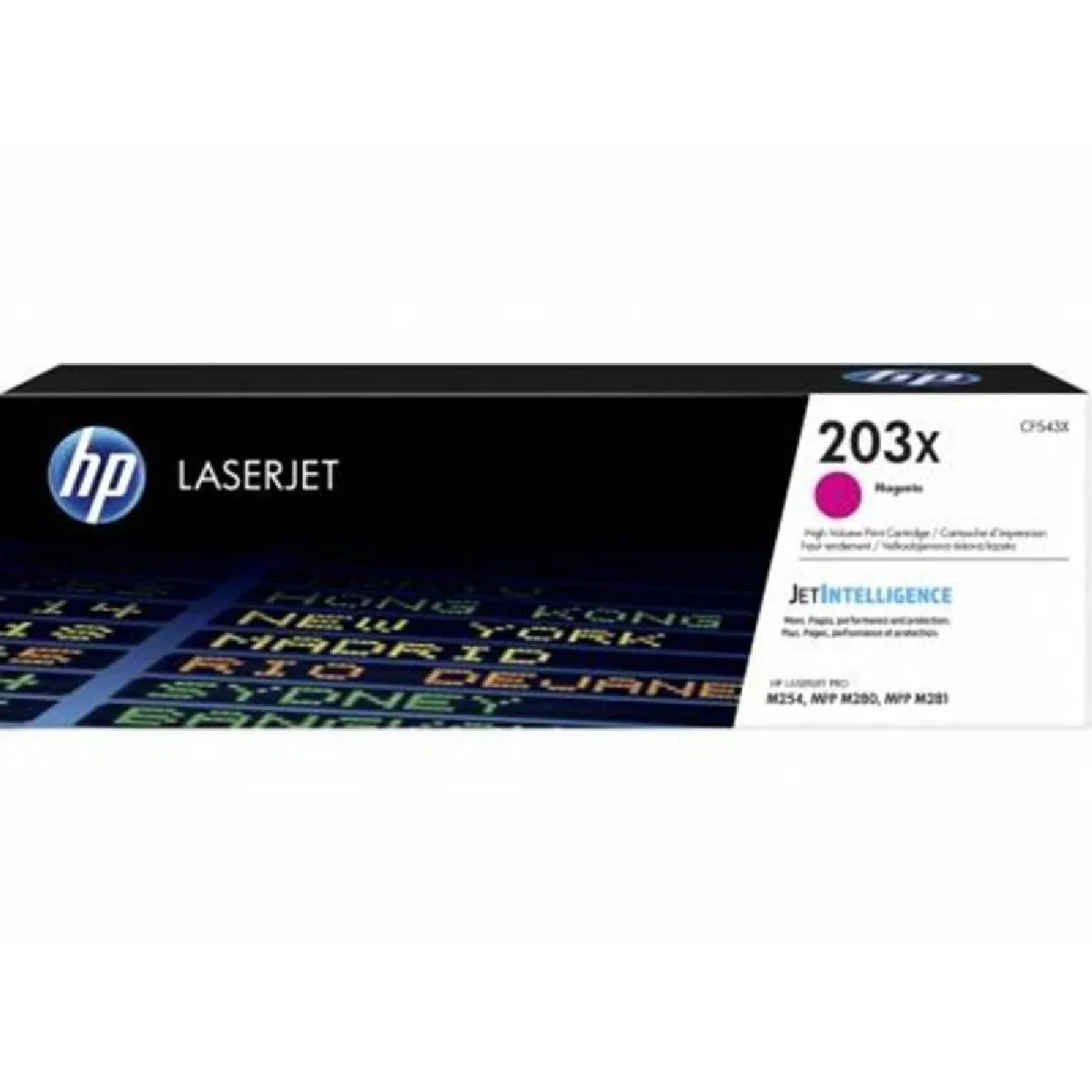 CF543X - Toner Magenta grande capacité HP 203X