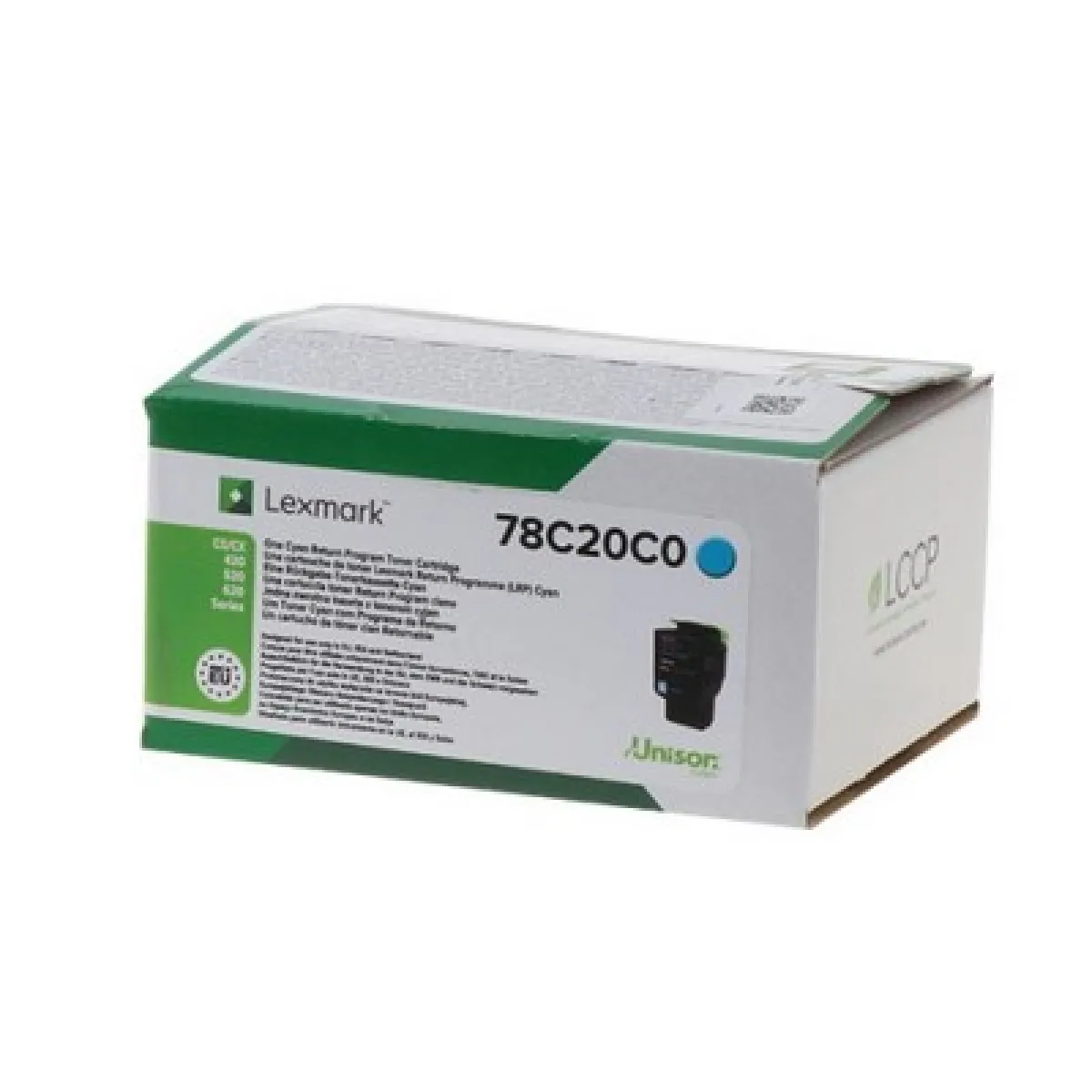 Lexmark 78C20c0 Toner - Cyan