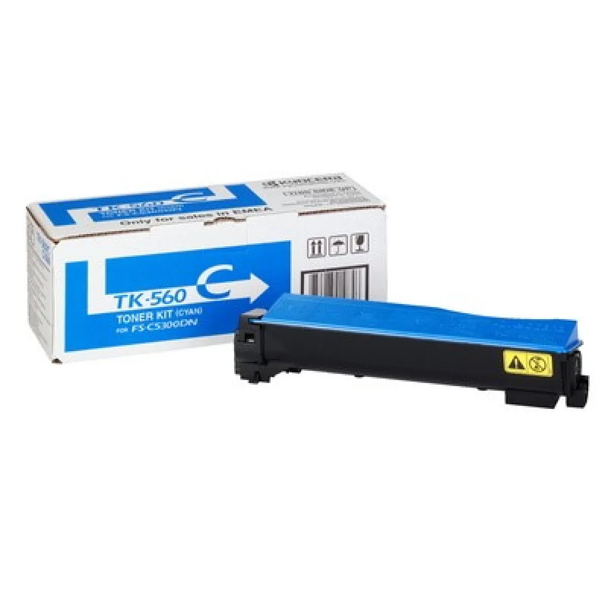 Kyocera TK kit toner Cyan d'origine pour ECOSYS P6030cdn P6030cdnKL3 FS C5300DN C5300DNKL3 C5350DN C5350DNKL3 - vue 2