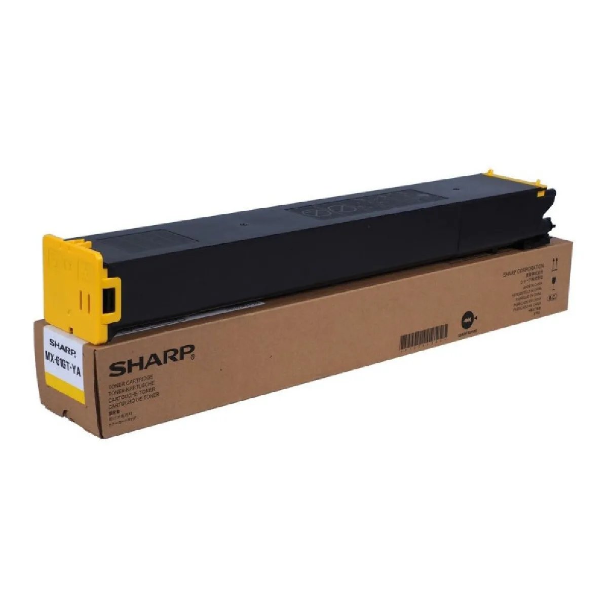 Sharp MX61GTYA Jaune - vue 3