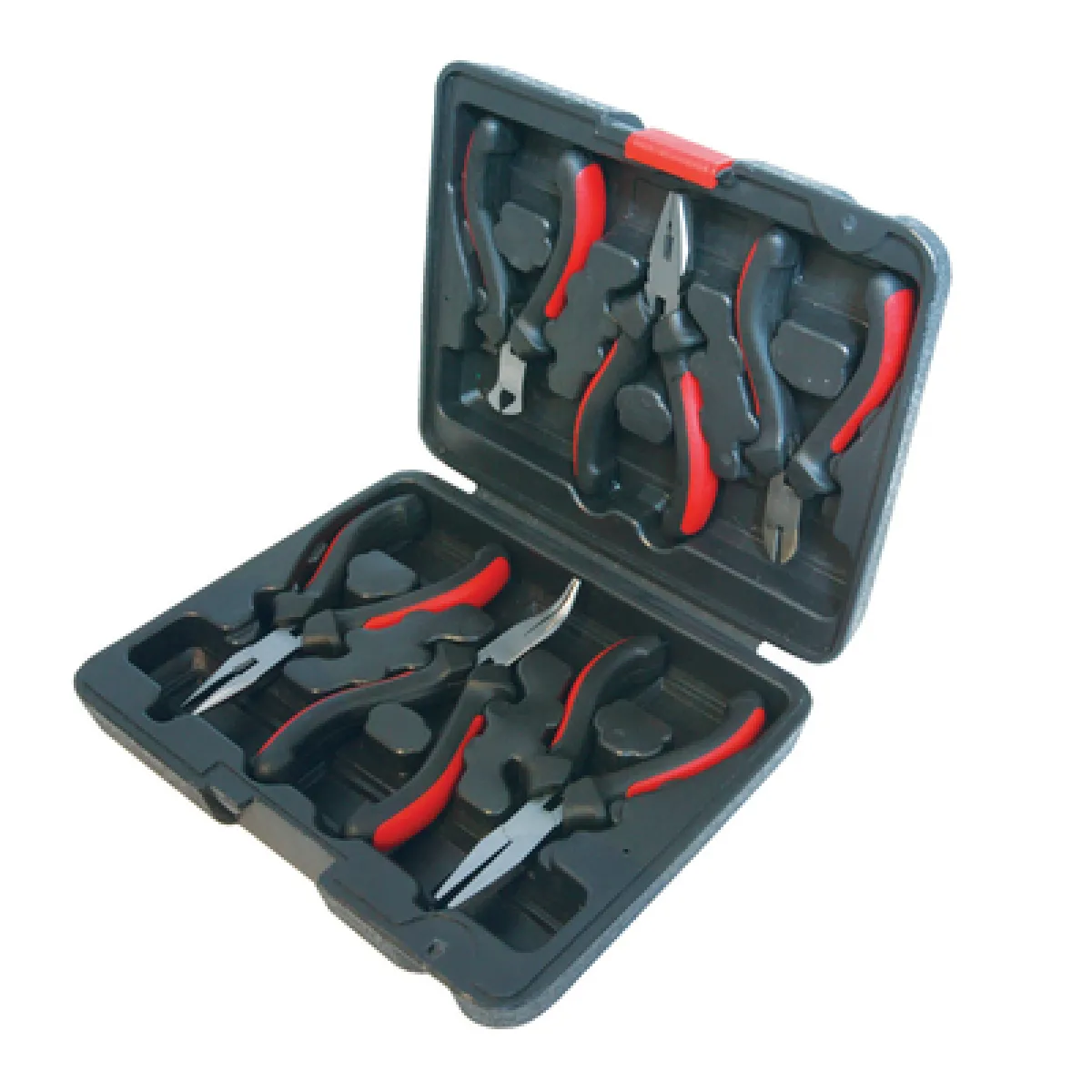 Silverline Jeu de 6 mini pinces PVC