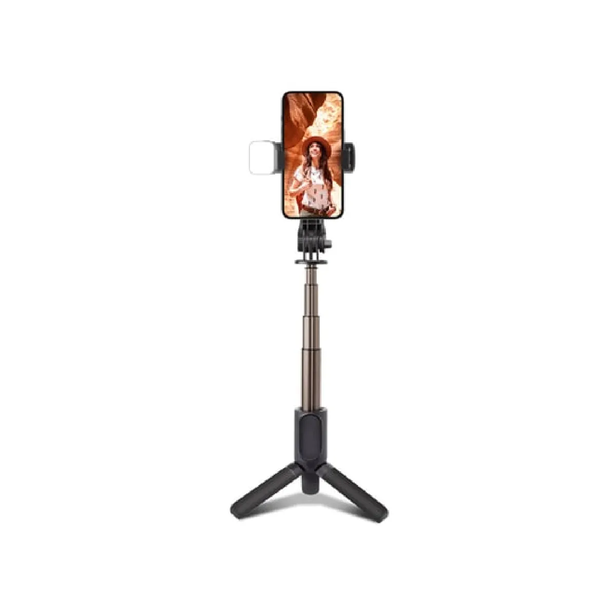 Sbs Perche À Selfie Avec Led - Aluminium
