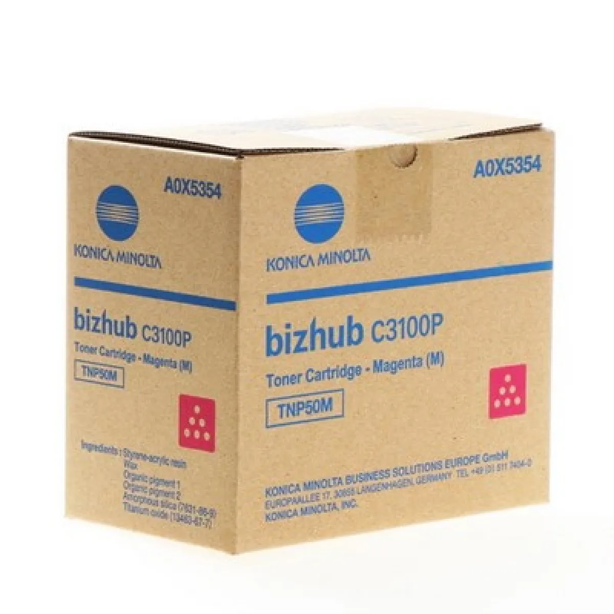 Konica Minolta TNP50M Toner Magenta A0X5354 (TNP50M)