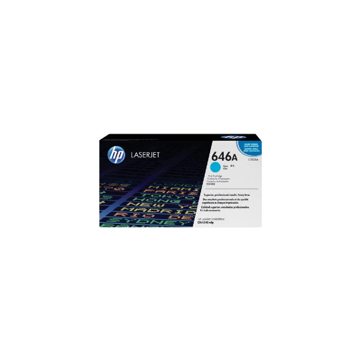 HP 646A Toner - Cyan