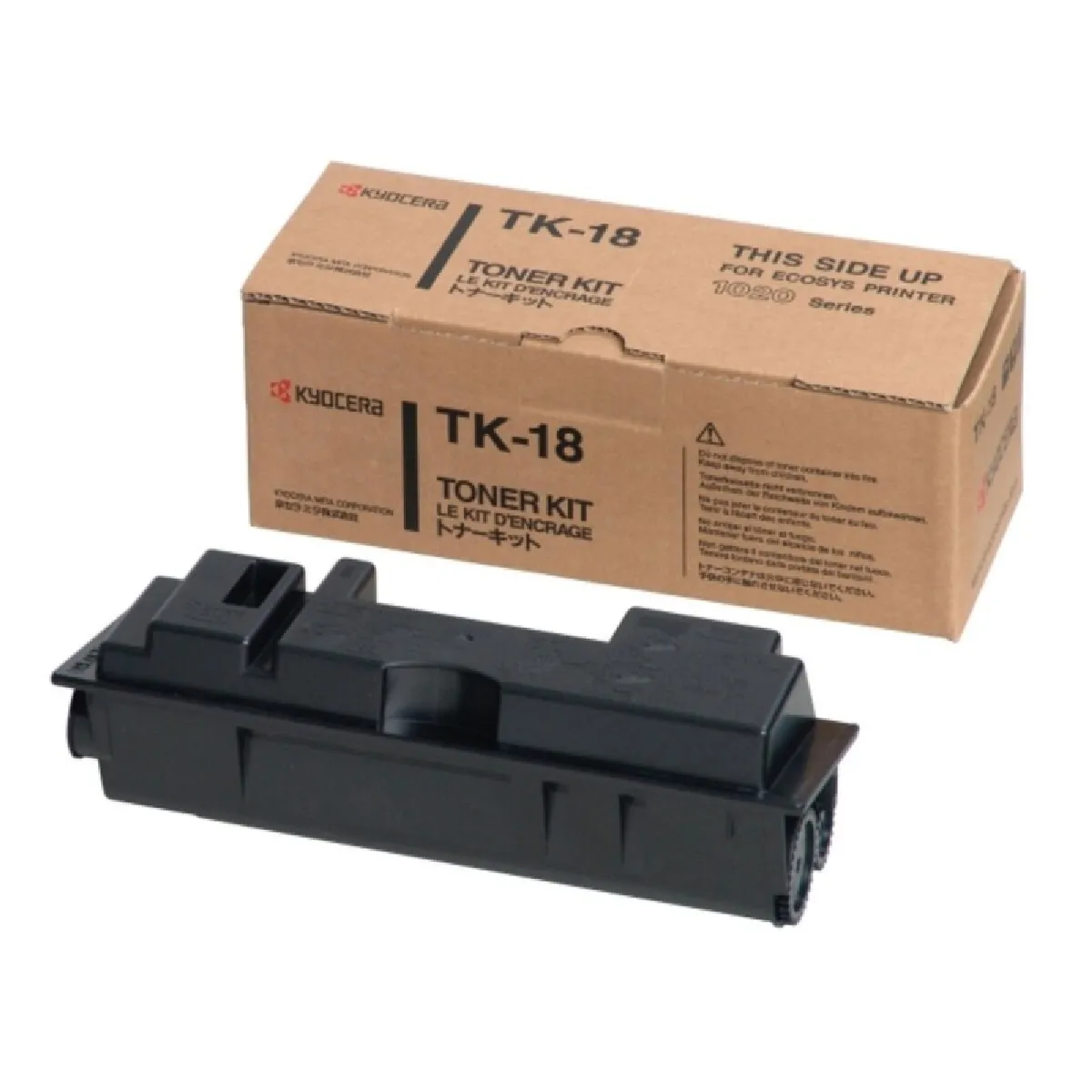 Kyocera TK 18 originale cartouche de toner pour Kyocera FS 1018 FS 1118 FS MFPKL3 FS 1118FDP MFPKL3 FS 1020 - vue 2