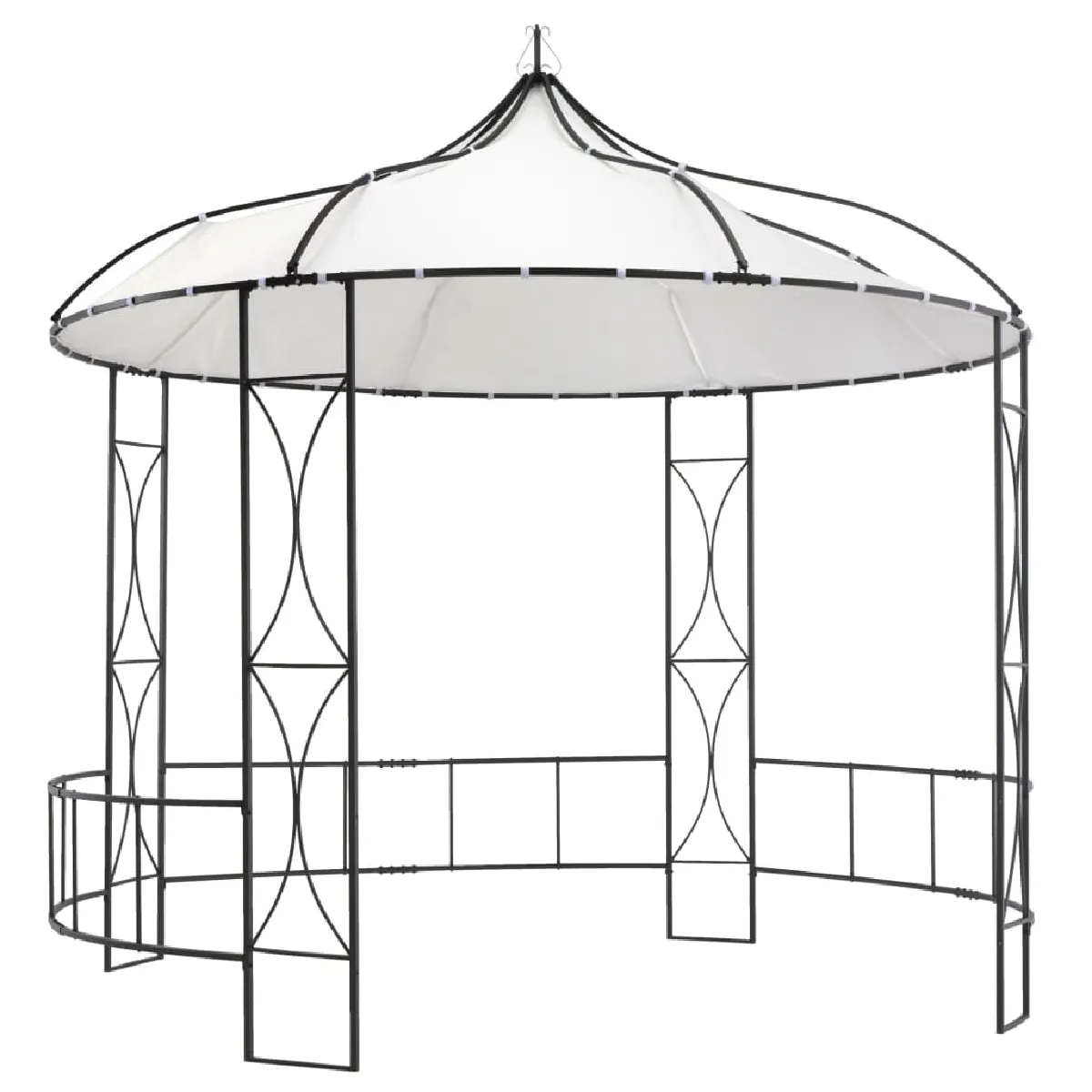 vidaXL Belvédère Rond 300x290 cm - vue 2