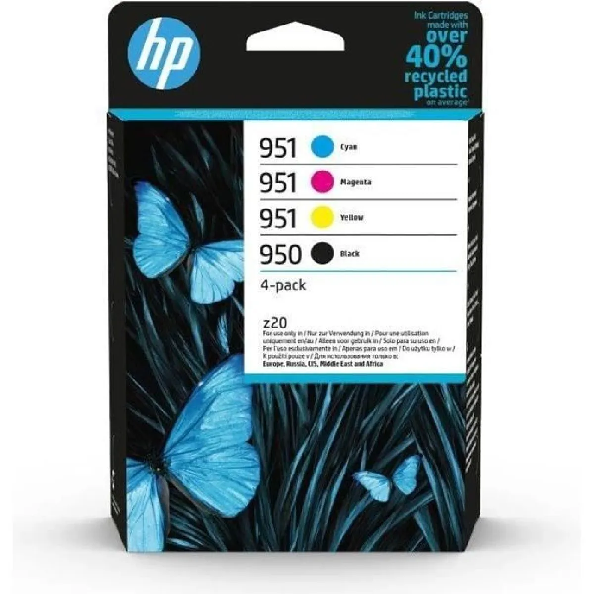 Hp Pack cartouches encre 950/951 - x4