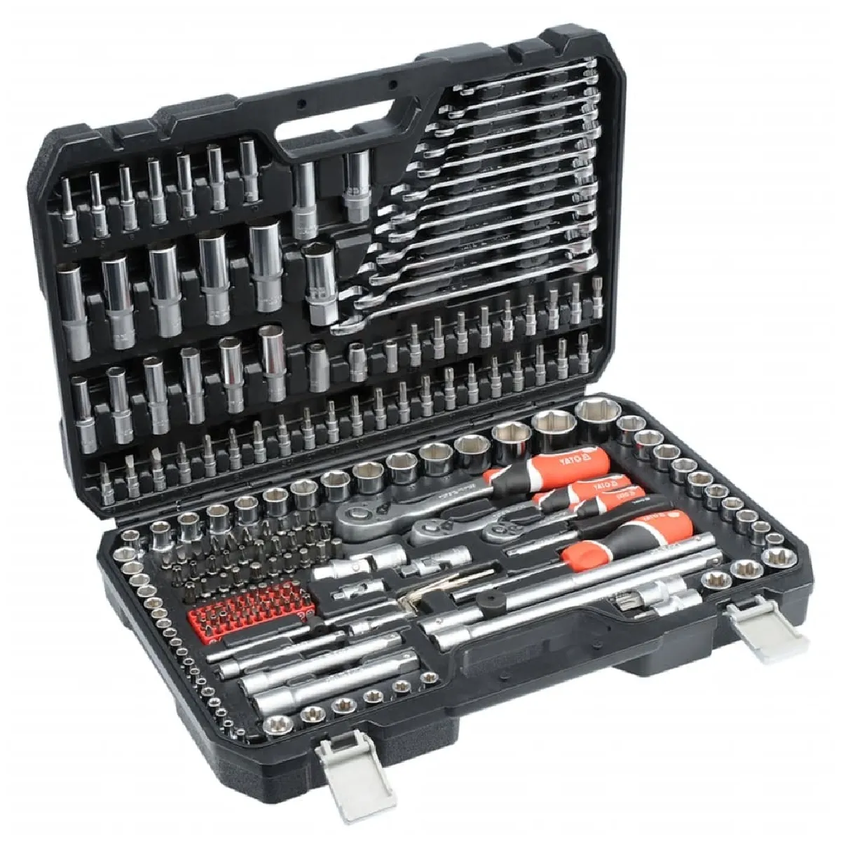 Yato Kit Clés À Cliquet 216 Pcs Yt-38841