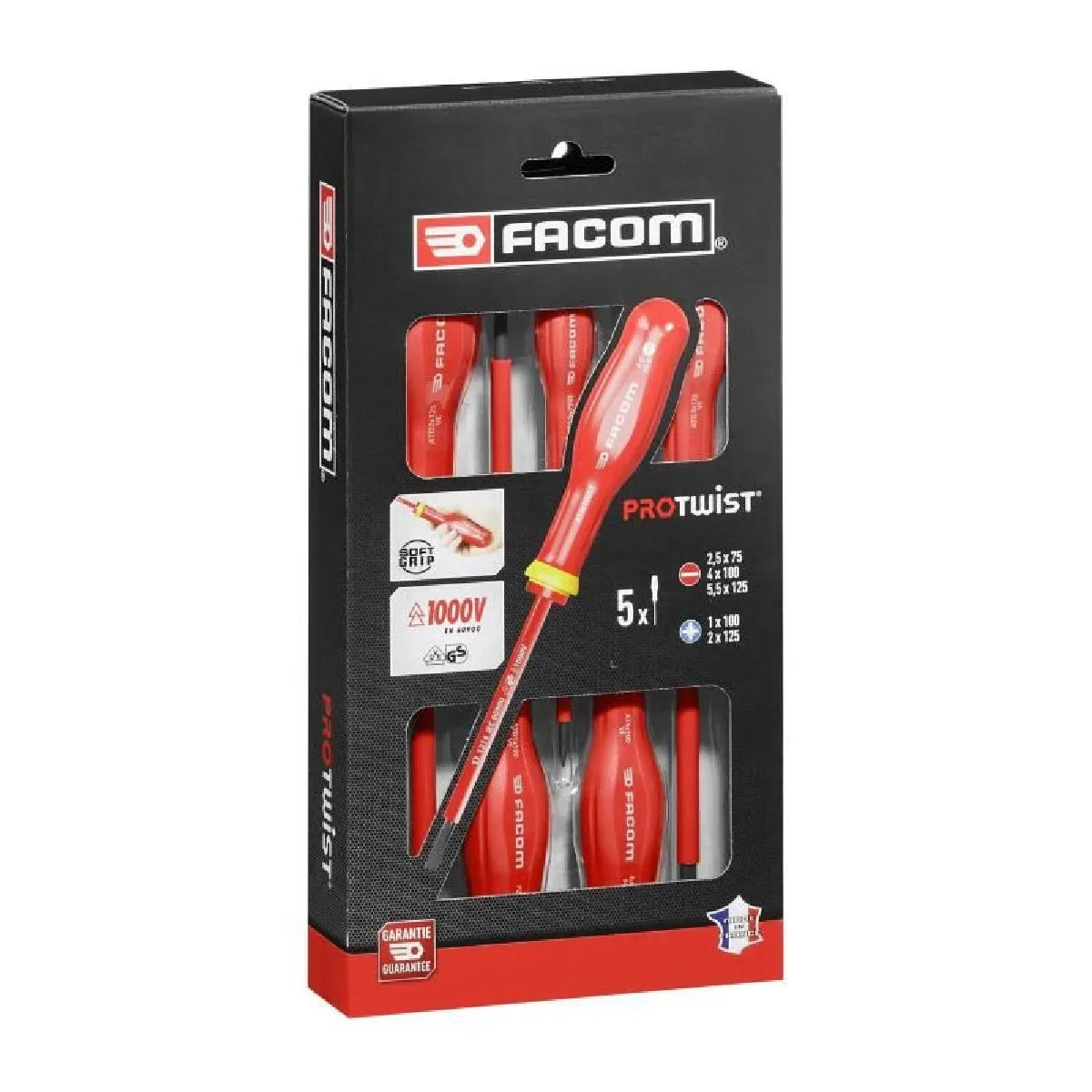 Facom Coffret de 5 Tournevis Isolés - vue 6