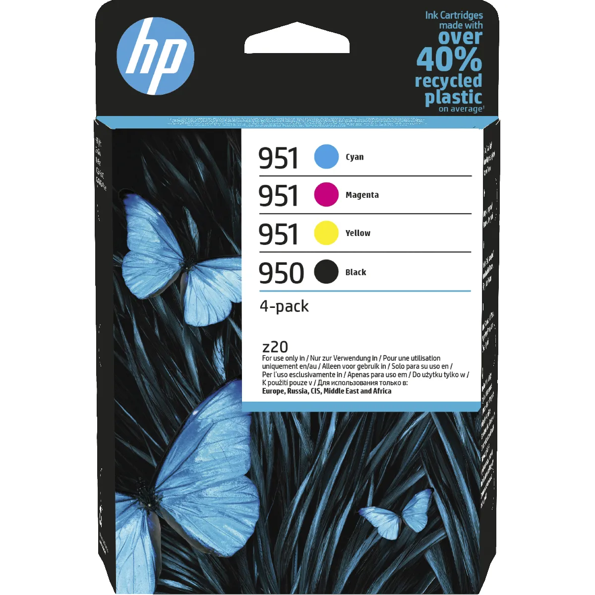 Pack De 4 Cartouches D'encre Hp 950 hp 951 + Cyan + + Jaune Authentiques Hp - vue 8