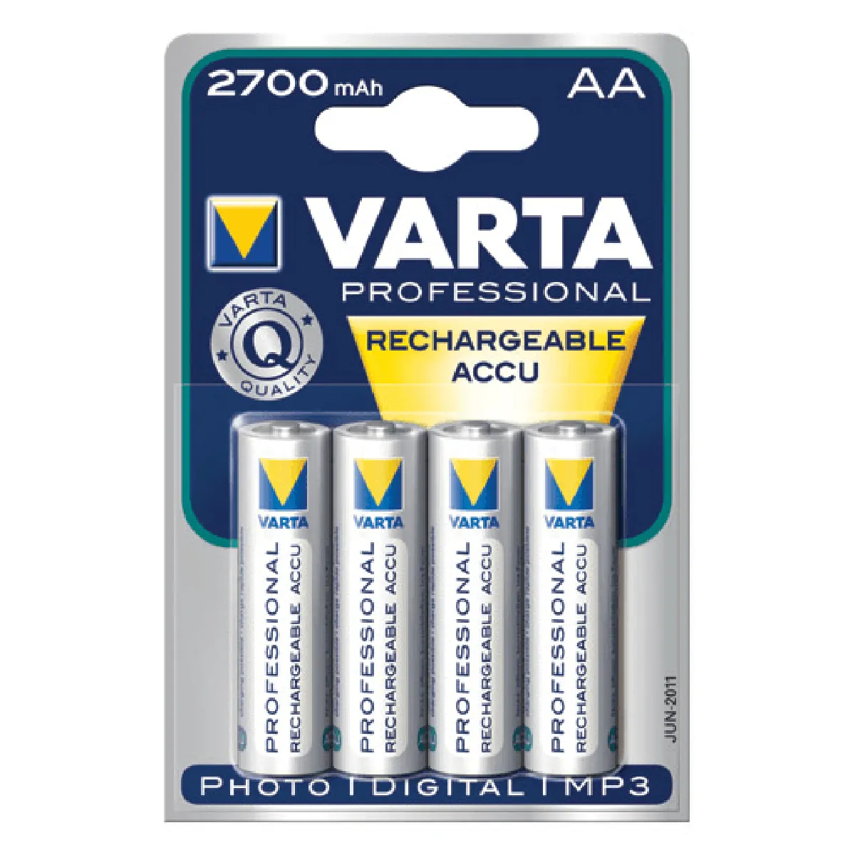 VARTA ACCU AA 2600mAh 4 pièces