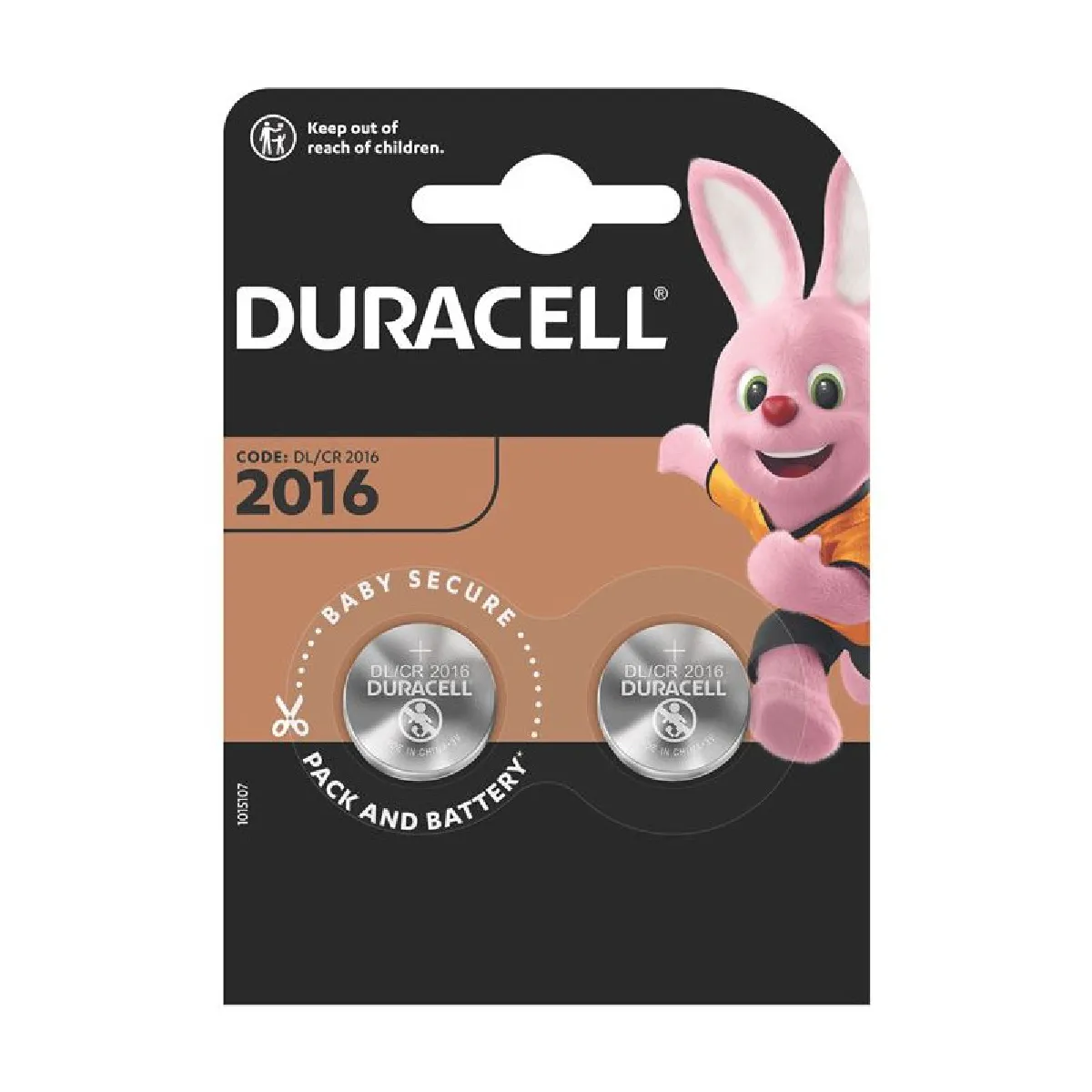 Piles Bouton Cr2016 3v Duracell Le Lot De 2 Piles - vue 7