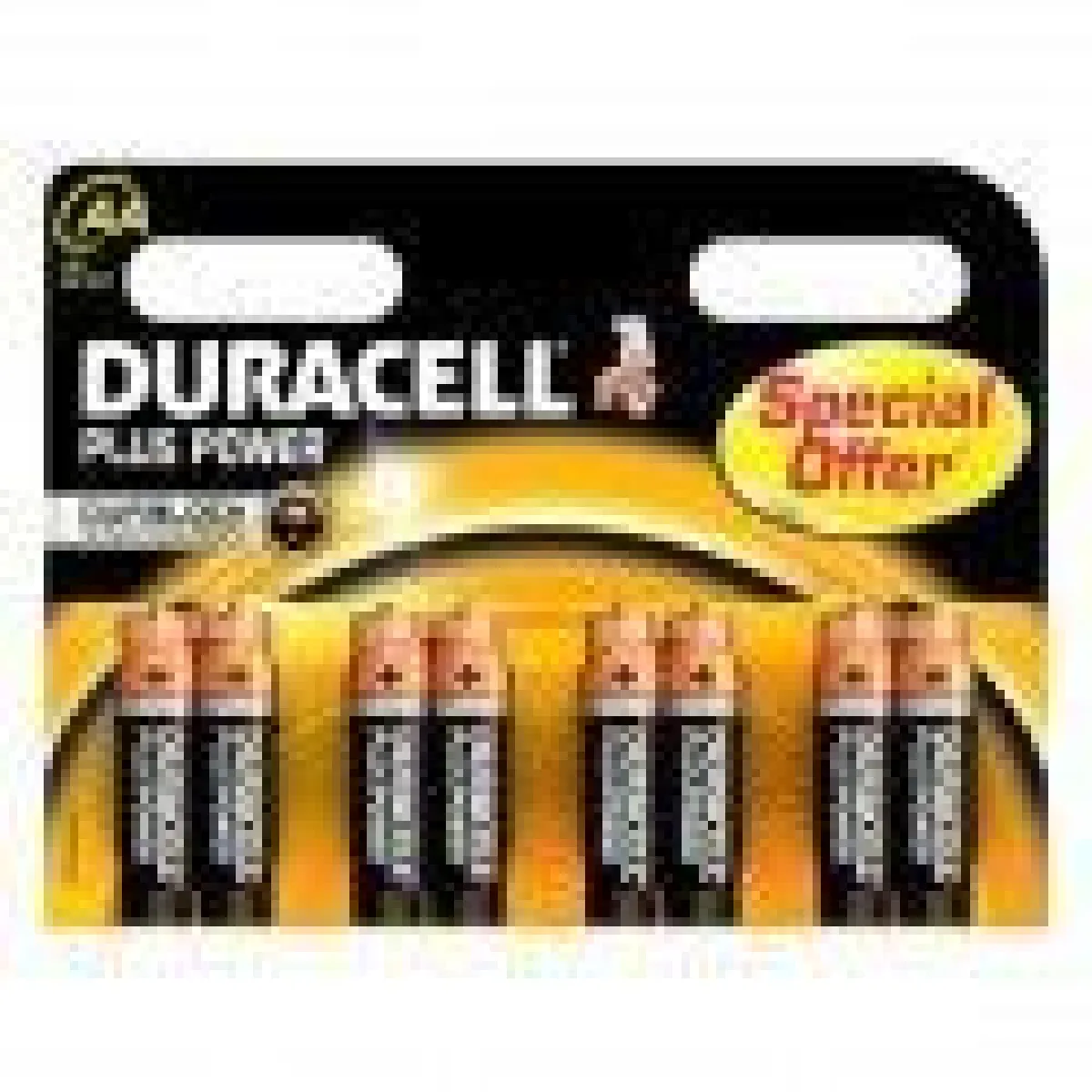 Duracell Plus Power DURLR6P8B LR6 AA 8 pcs