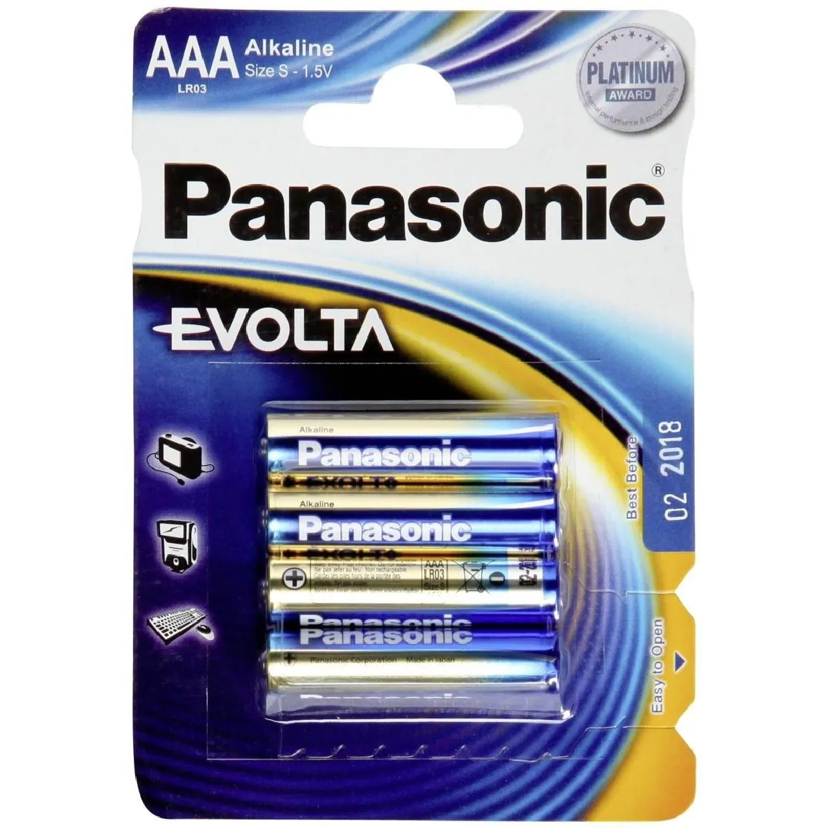 Panasonic Evolta Platinum LR20 2 pcs