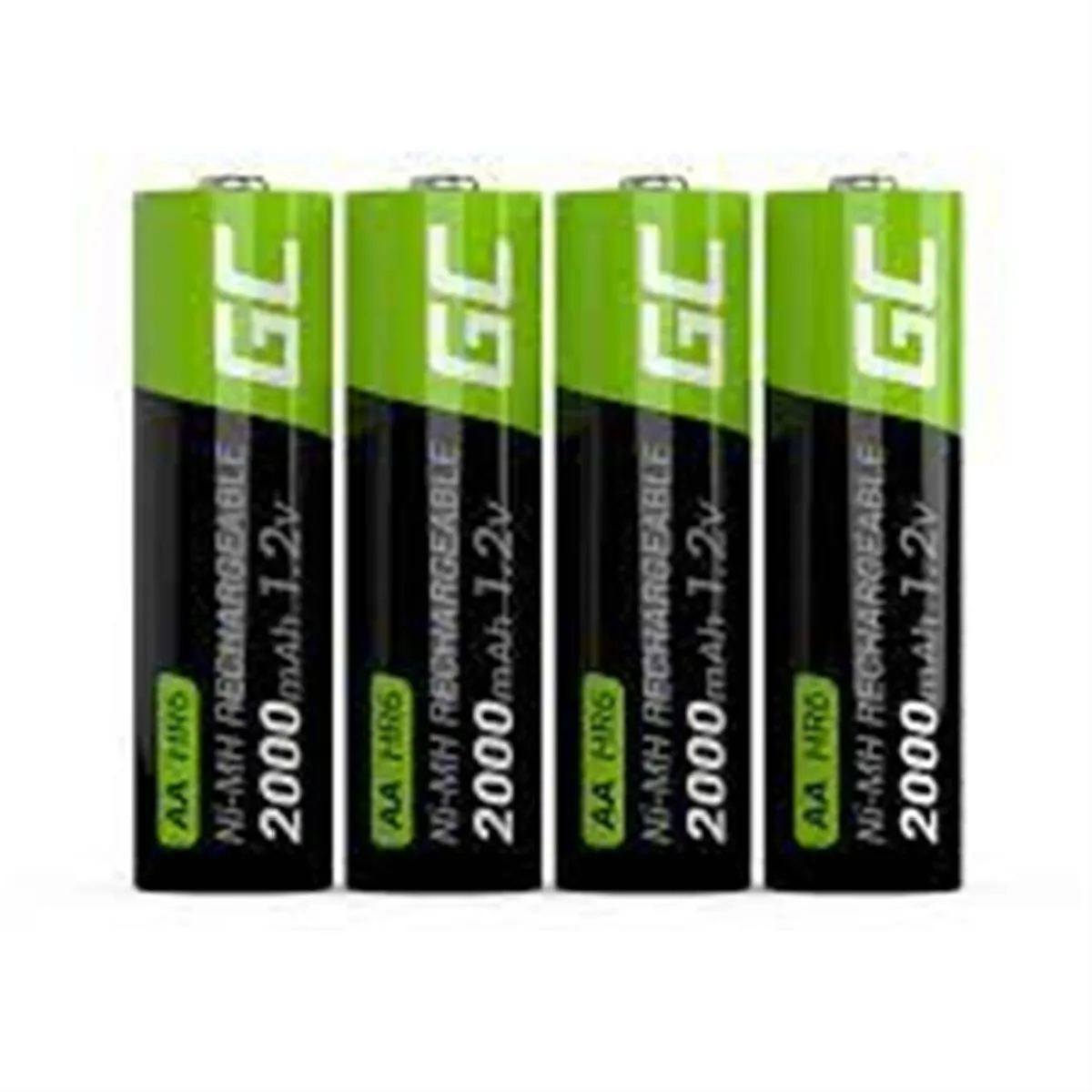 Green Piles Rechargeables Aa Nimh - Lot De 4