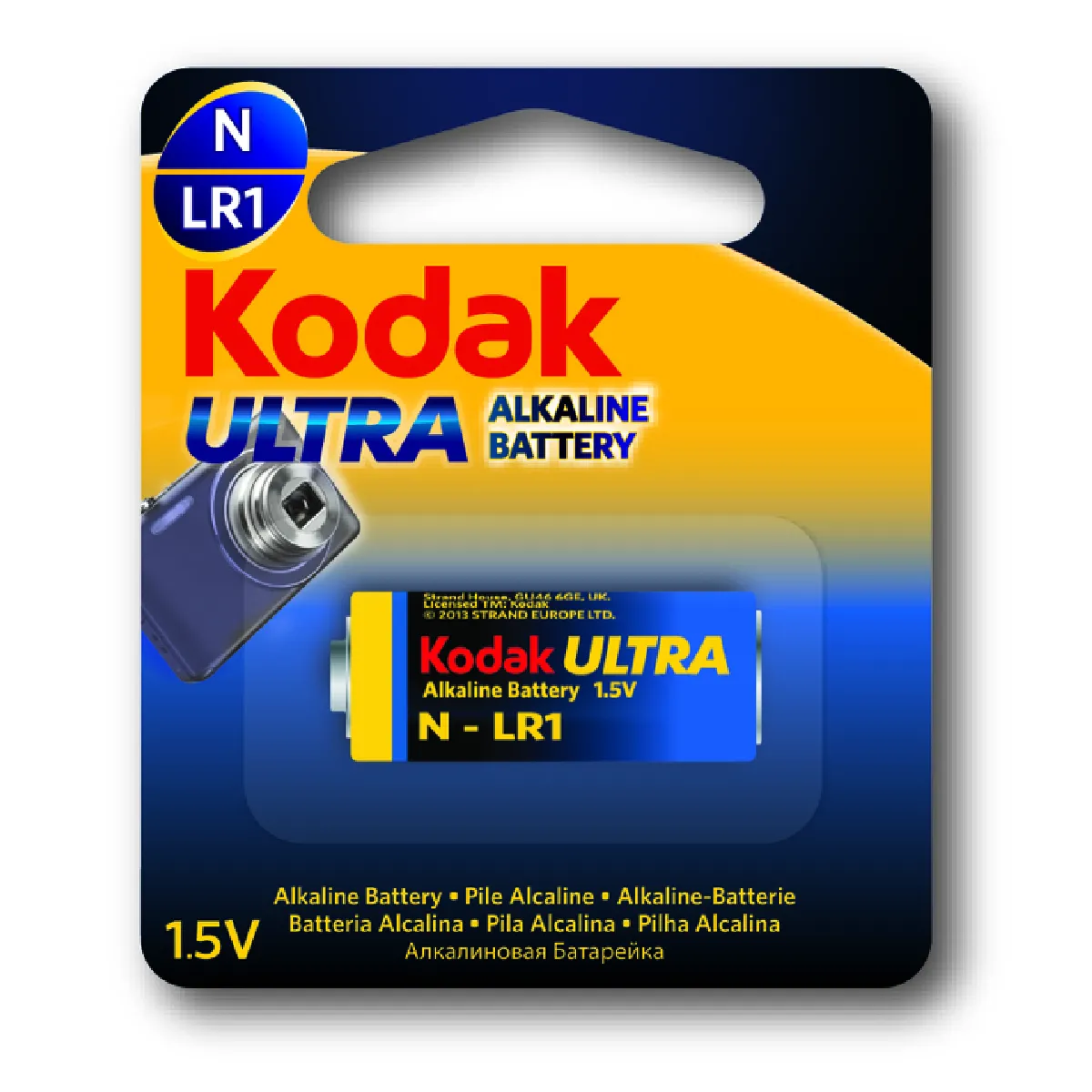 Kodak Pile Alcaline Ultra N-LR1 1.5V