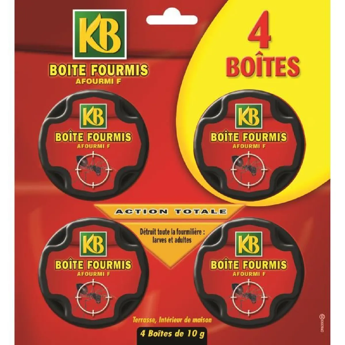 Kb Appâts Pour Fourmis - 4 Boîtes