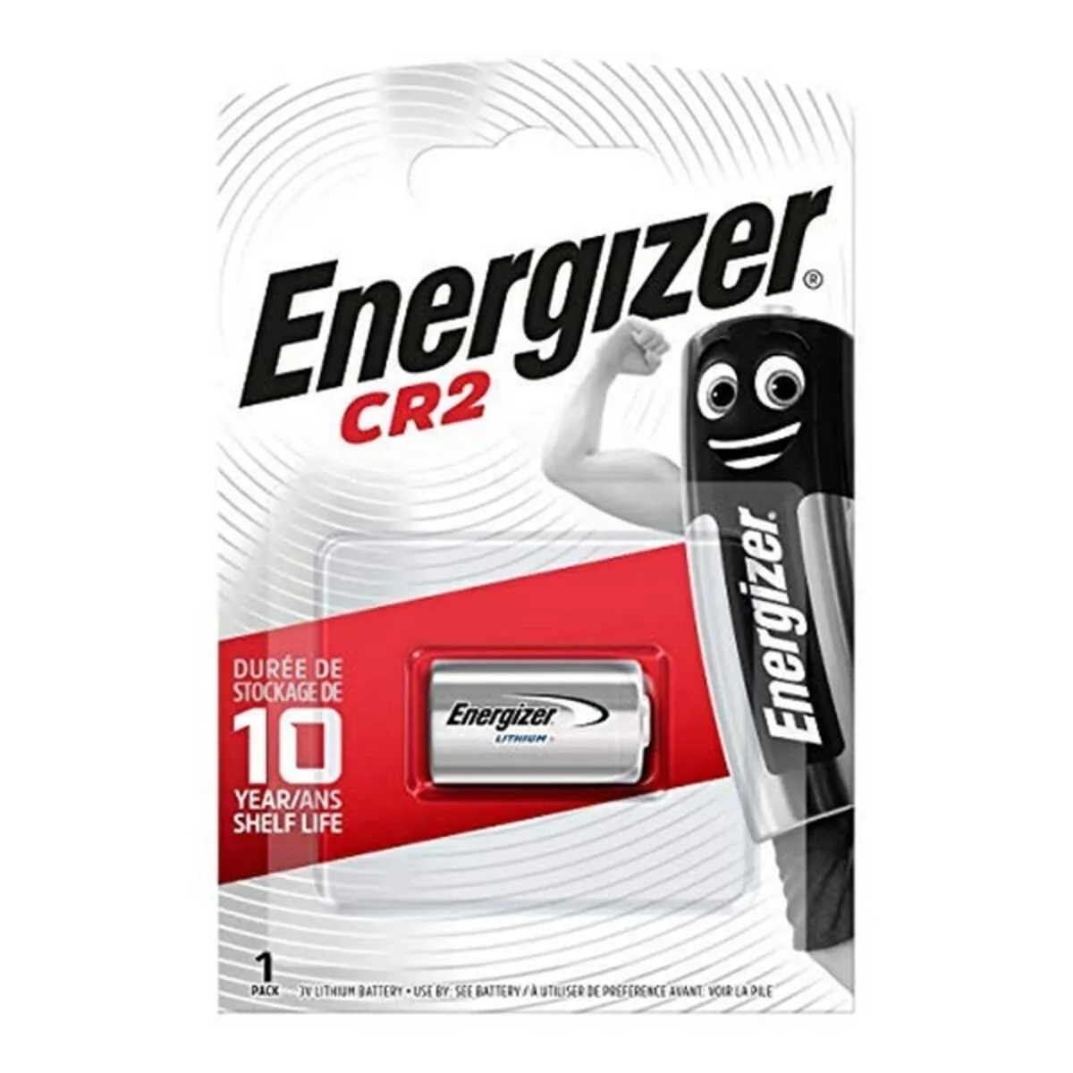 Pile Lithium Cr2 3v Energizer 'unité