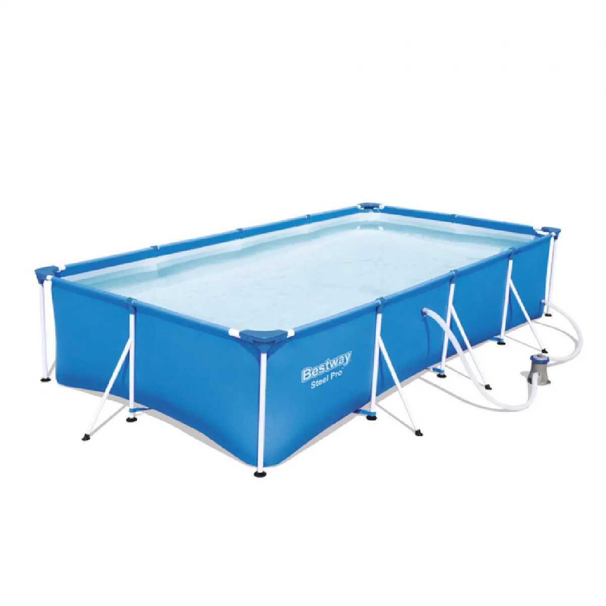Piscine Tubulaire Rectangulaire 4x2 11m H81cm 56424 Steel Pro Bestway La Piscine