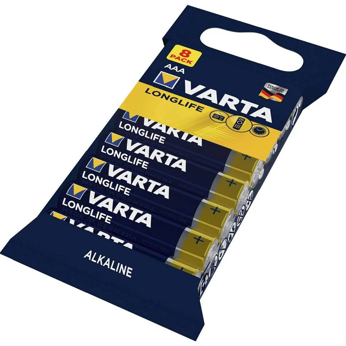 VARTA  piles AAA alcalines LR03 - Pack de 8