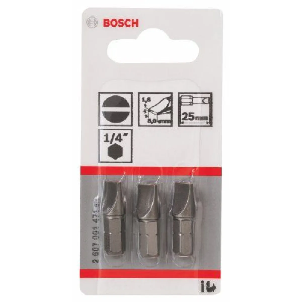 Bosch Embout de vissage 1 6