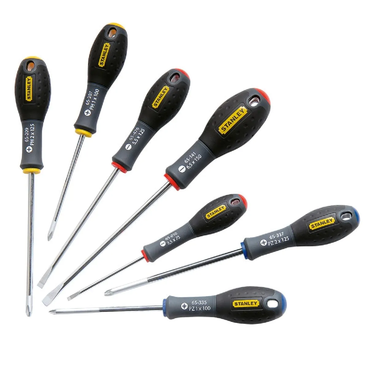 Stanley Jeu de tournevis électricien 7 pcs