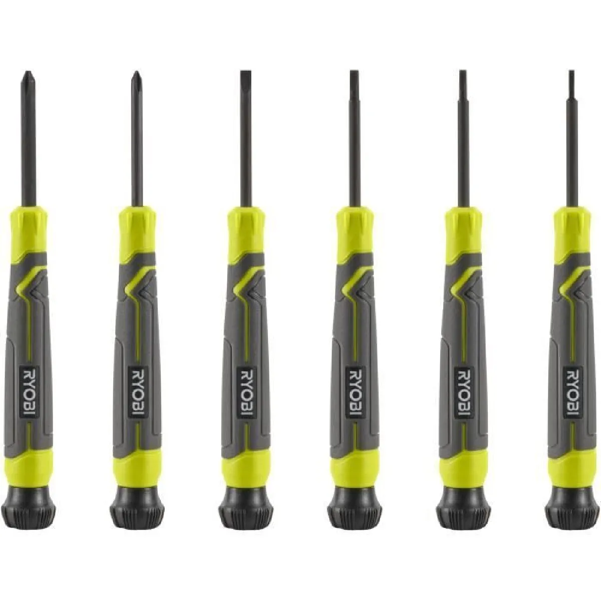 RYOBI Jeu de 6 tournevis de précision - vue 2
