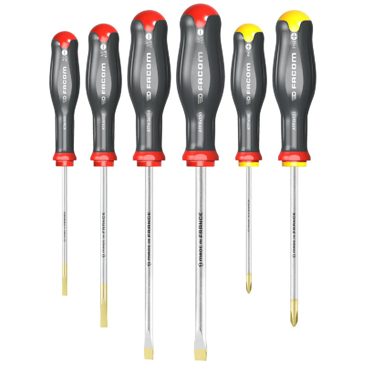Facom Jeu 6 tournevis Protwist FentePhillips - vue 2