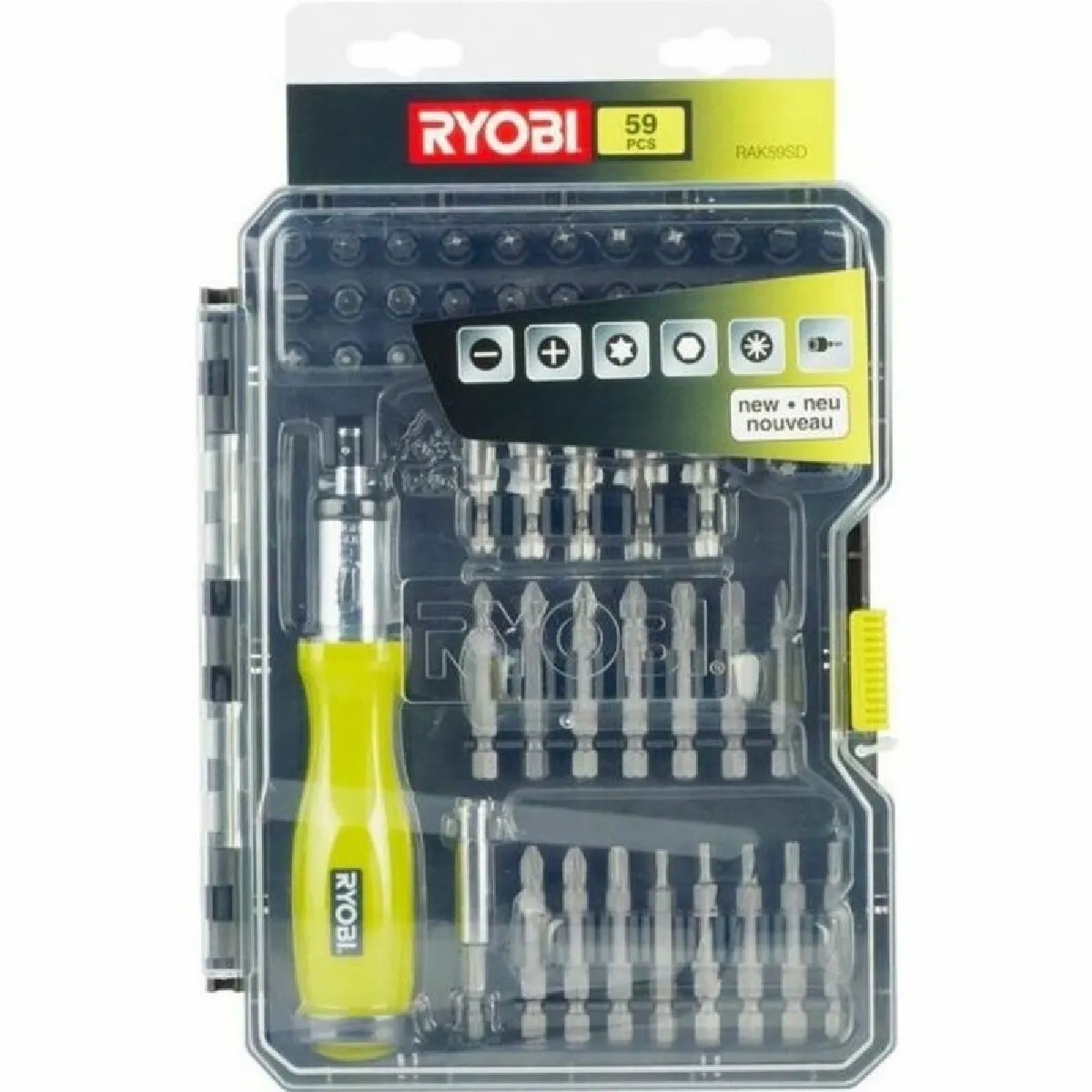 Ryobi RAK59SD 59 Pièces