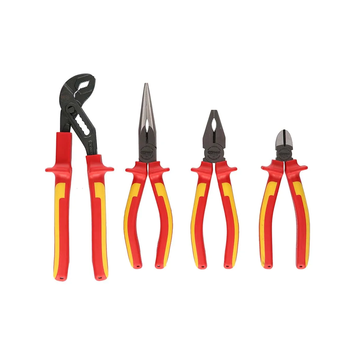 Ks Tools 117.1100 - Jeu De 4 Pinces Isolées