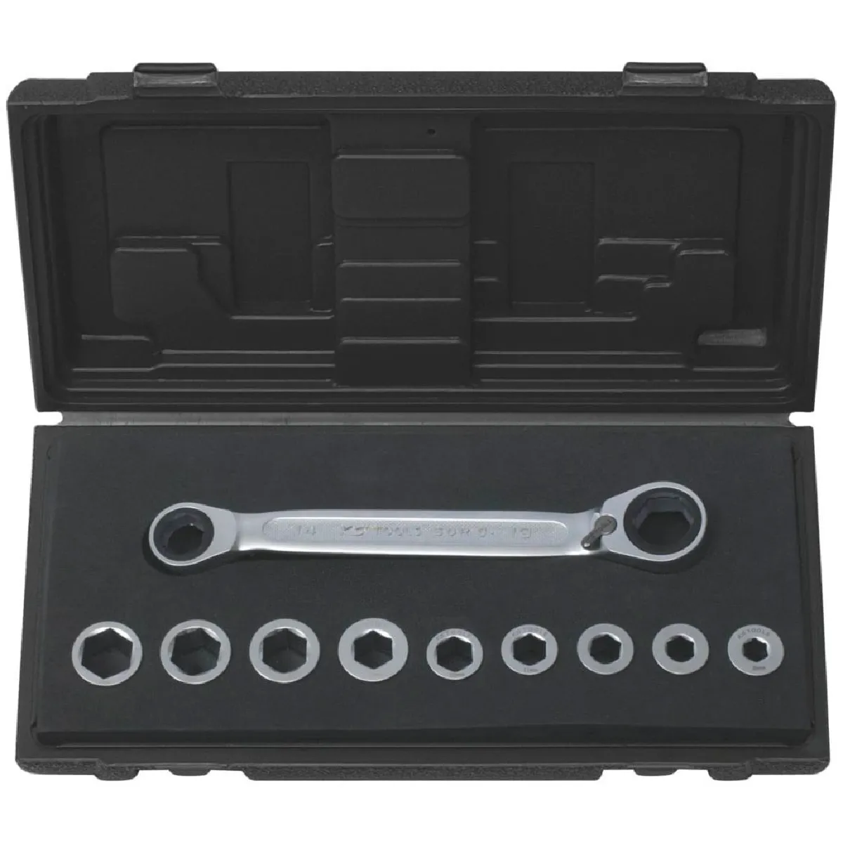 Ks Tools Assortiment De Clés À Cliquet - 10 Pièces