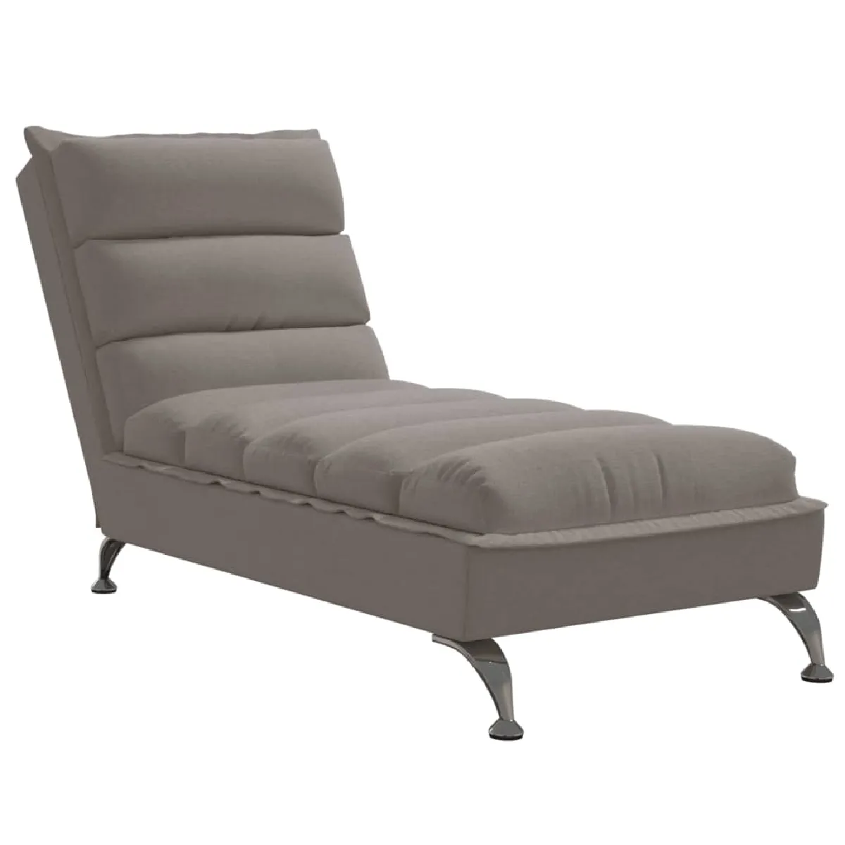 vidaXL Chaise longue avec coussins - vue 2