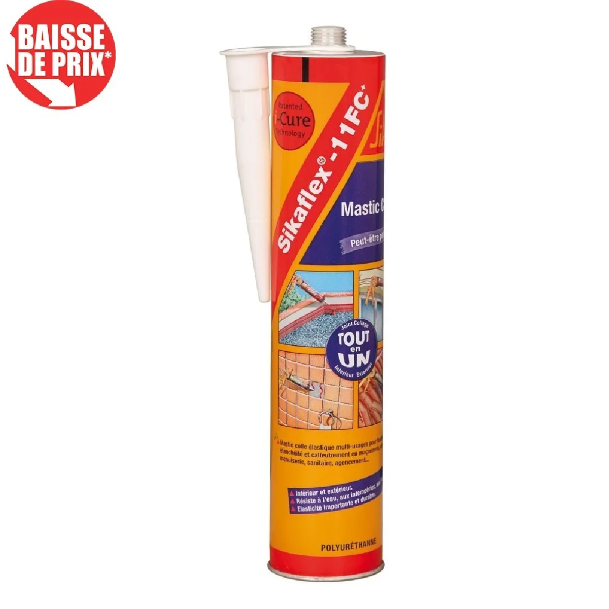 SIKA Sikaflex 11 FC Professionnel - Gris
