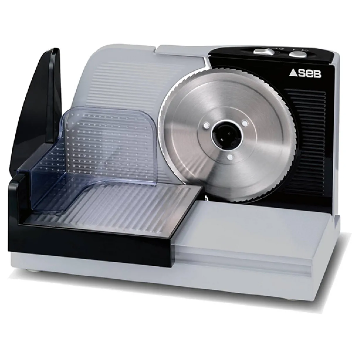 Trancheuse Électrique SEB FS520E00 – 130W Lame Inox 17 cm Réglage Épaisseur - vue 3
