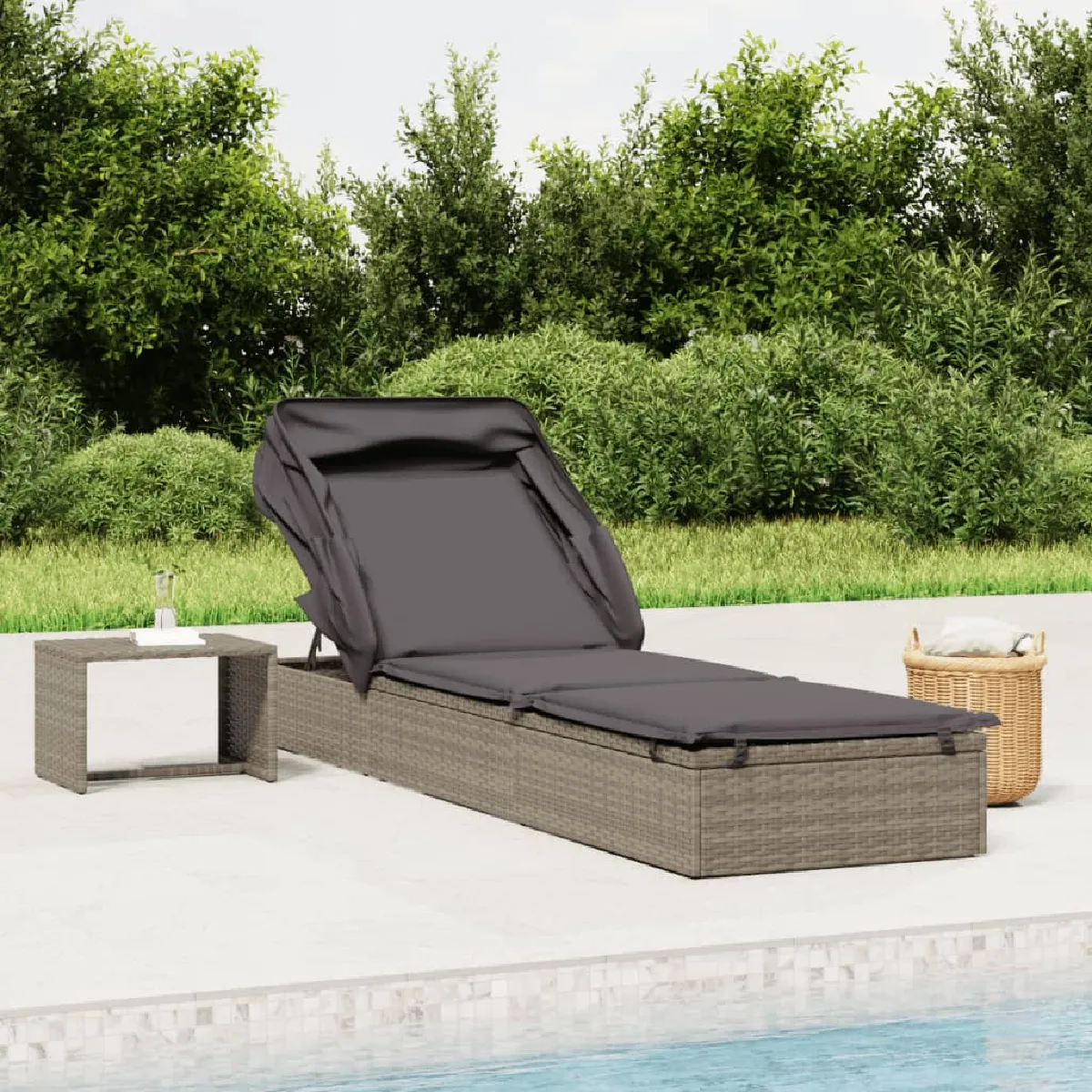 vidaXL Transat avec toit pliable - vue 4