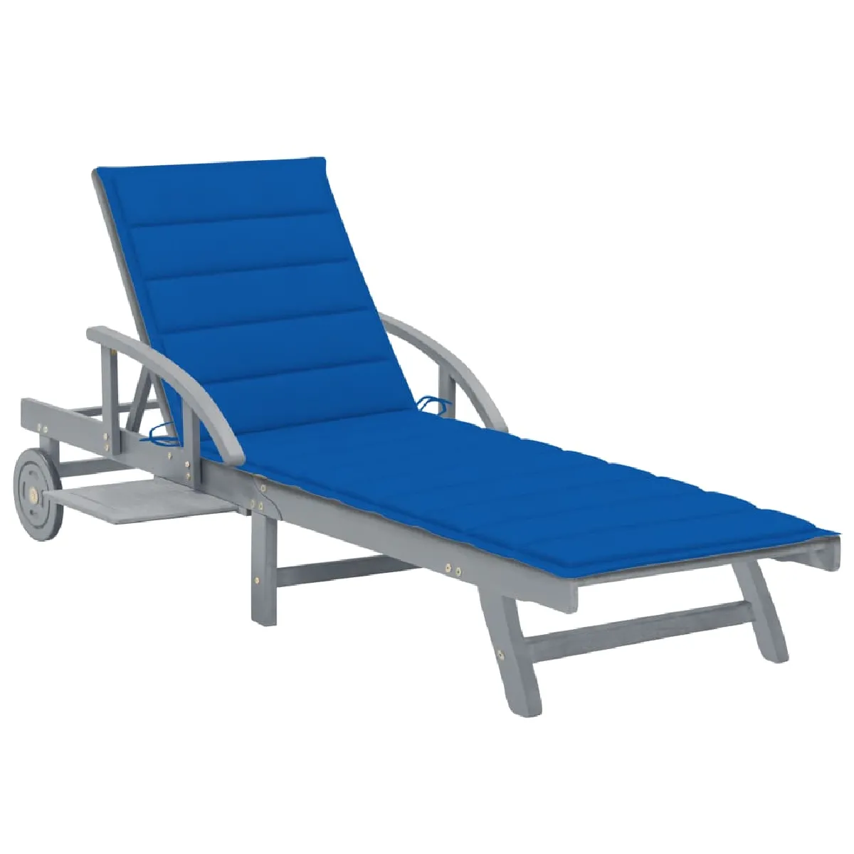 vidaXL Chaise Longue Jardin Acacia
