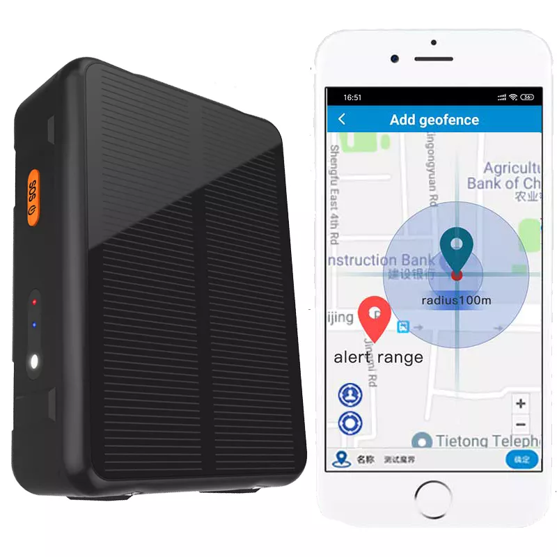 Yonis Traceur Gps Solaire Étanche Pour Voiture