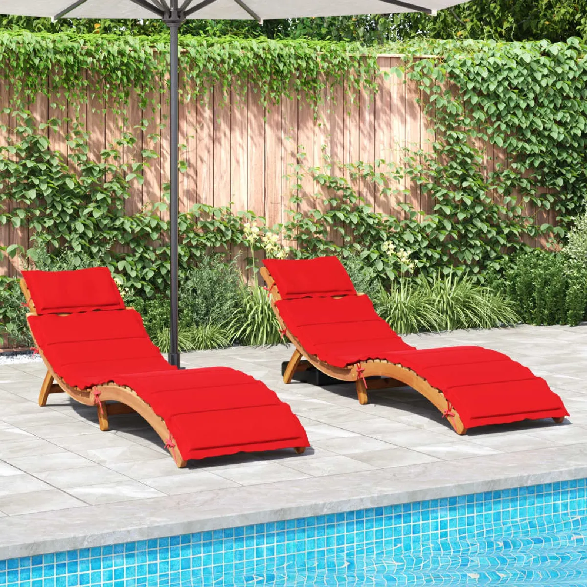 vidaXL Chaises longues - vue 9