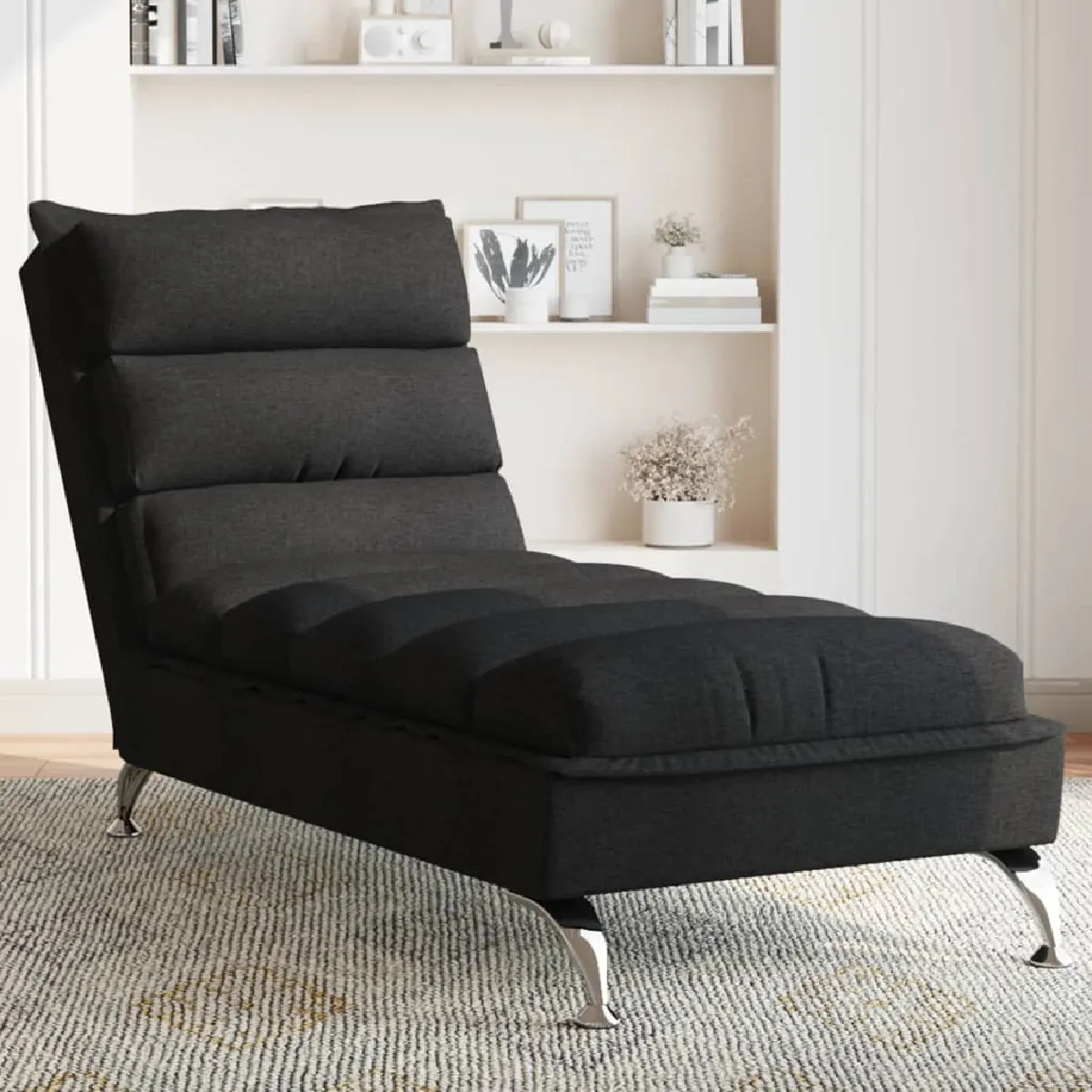 vidaXL Chaise longue avec coussins - vue 3