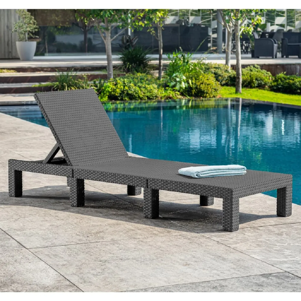 Keter Chaise longue Daytona - Graphite Keter Chaise longue Daytona - Graphite