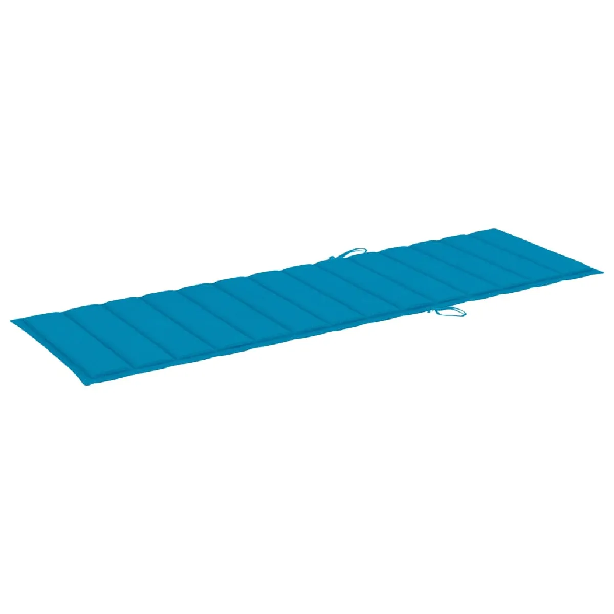 Helloshop26 Transat bois d'acacia avec coussin