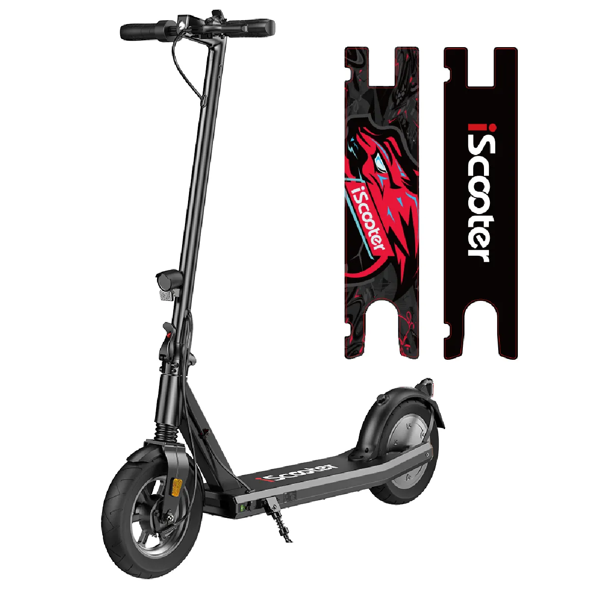 Trottinette électrique IScooter I9 Pro - Adulte - 350W - 30 Km/h - 30 Km Autonomie - Pliable - Noire