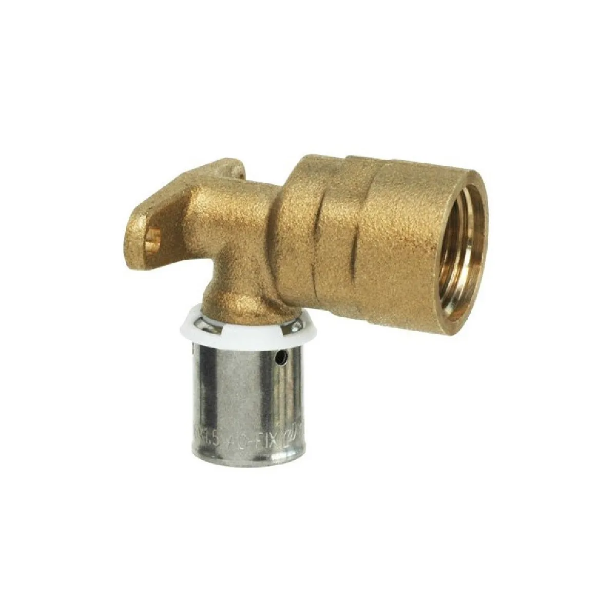 SOMATHERM Coude applique murale longue PER femelle 12 F1/2-  - 3319-16-15
