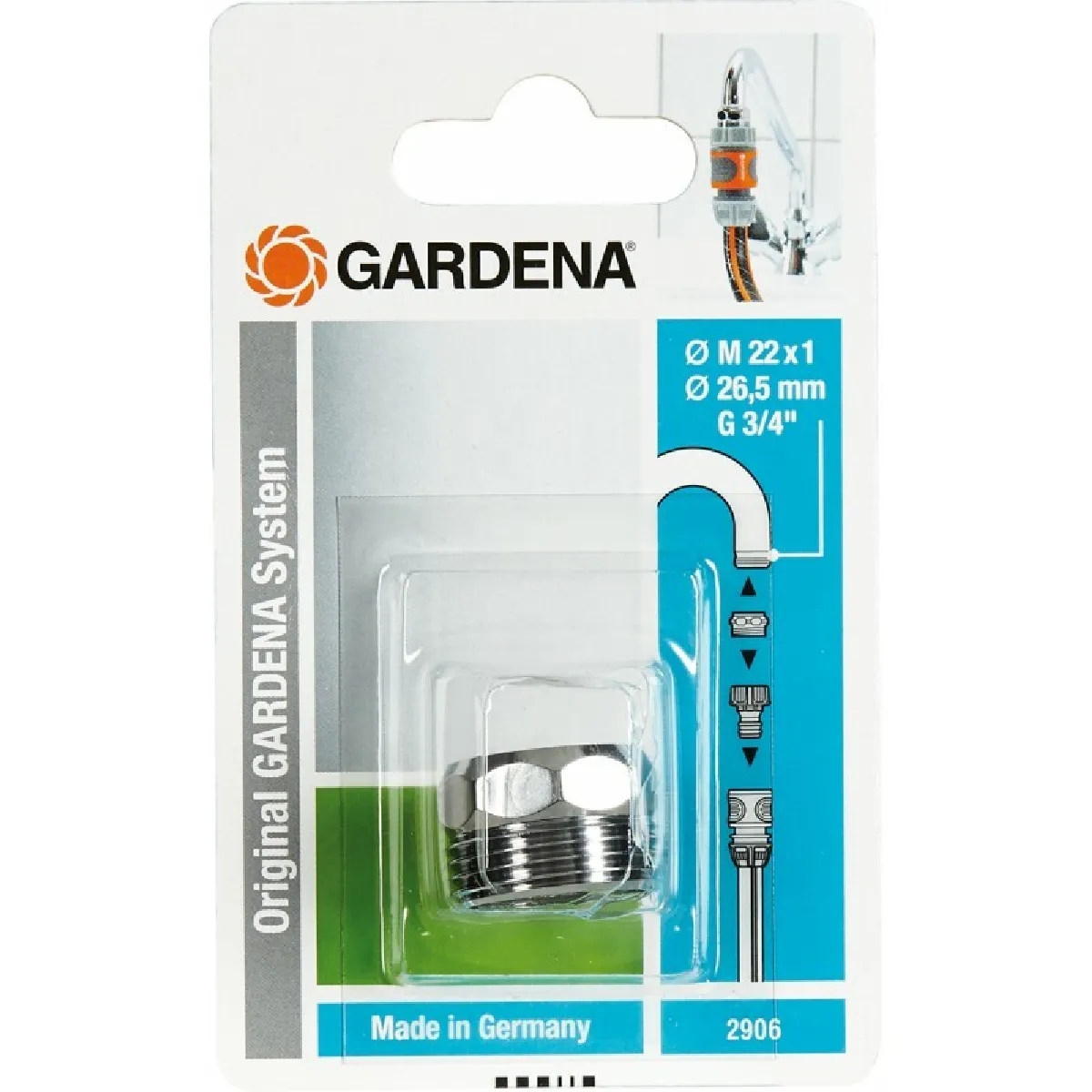 Gardena Adaptateur Filetage Jet Aéré - vue 10